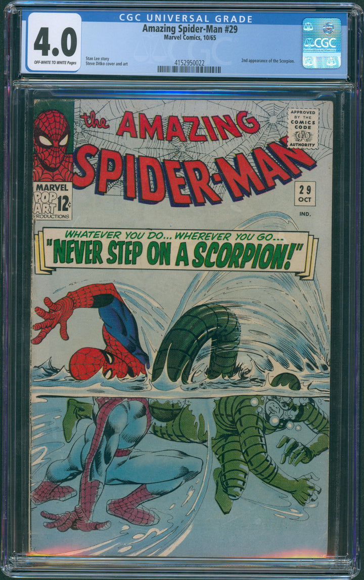 Amazing Spider-Man #29 CGC 4.0