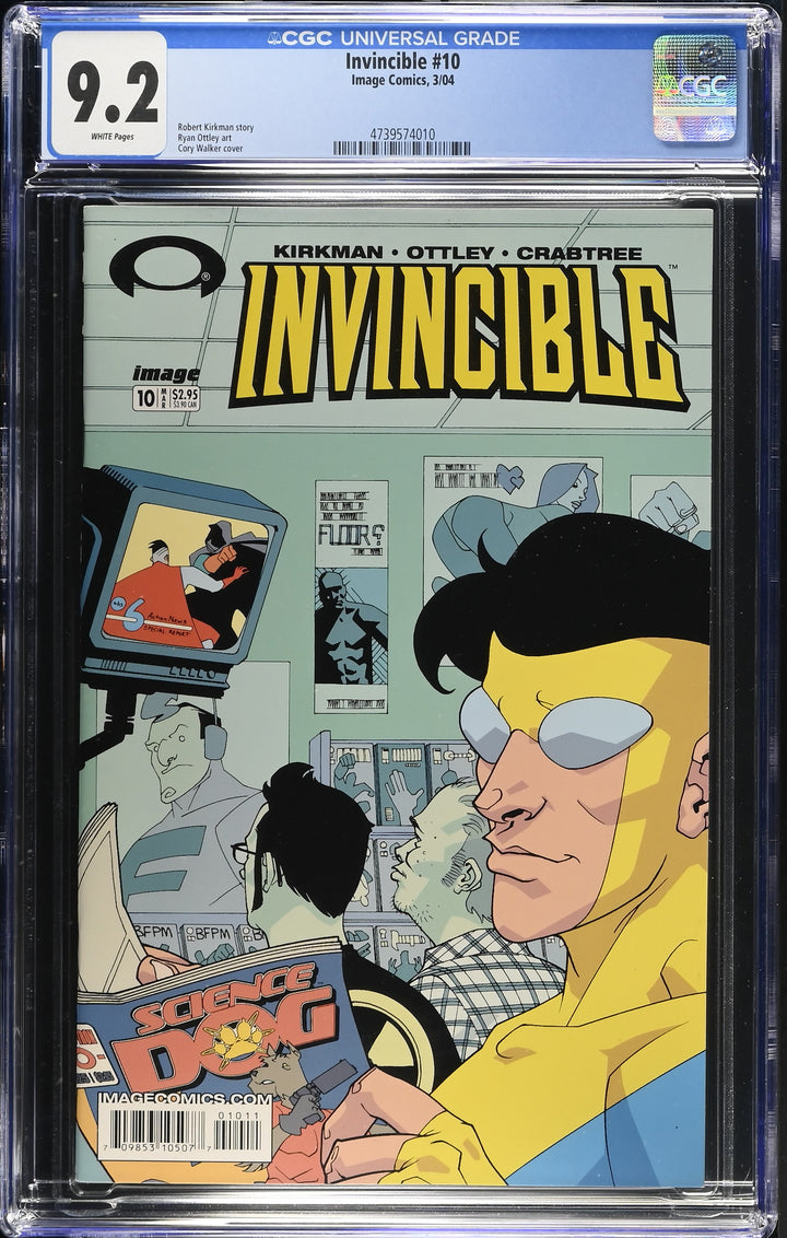 Invincible #10 CGC 9.2