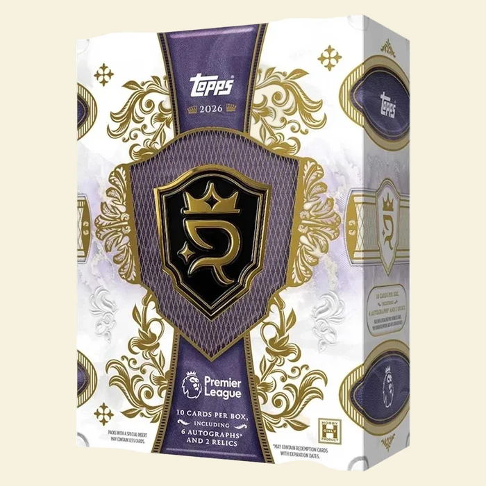 2026 Topps Royalty Premier League Soccer Hobby Box