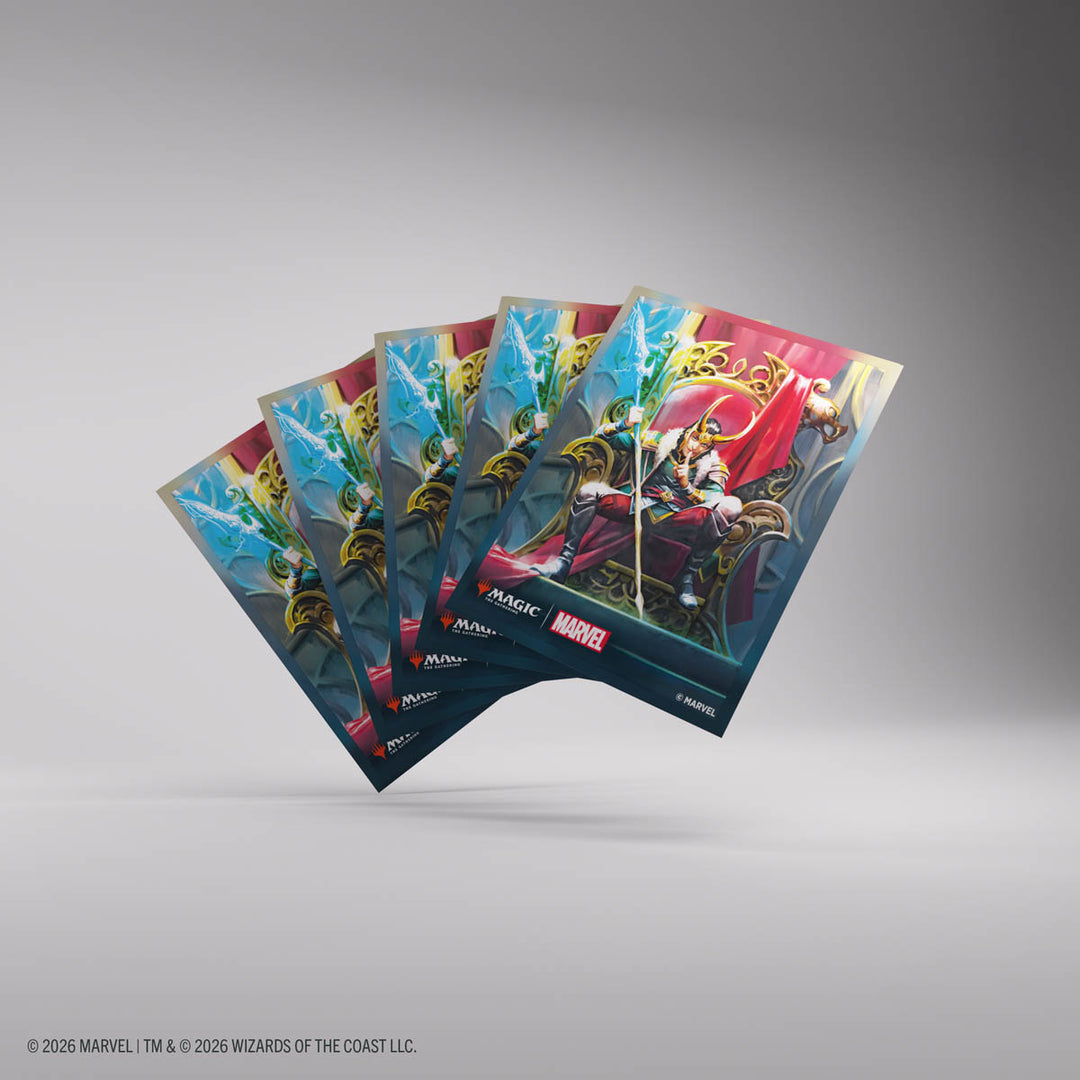 Card Sleeves - Premium Art: Magic the Gathering: Marvel Super Heroes - Loki Laufeyson