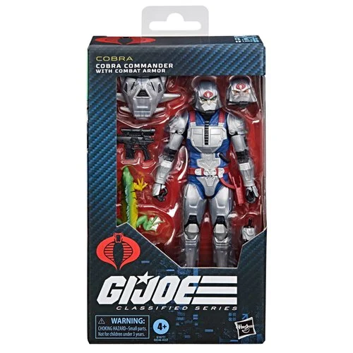 G.I. Joe Classified Series: Cobra Commander With Combat Armor - 6 inch Action FIgure