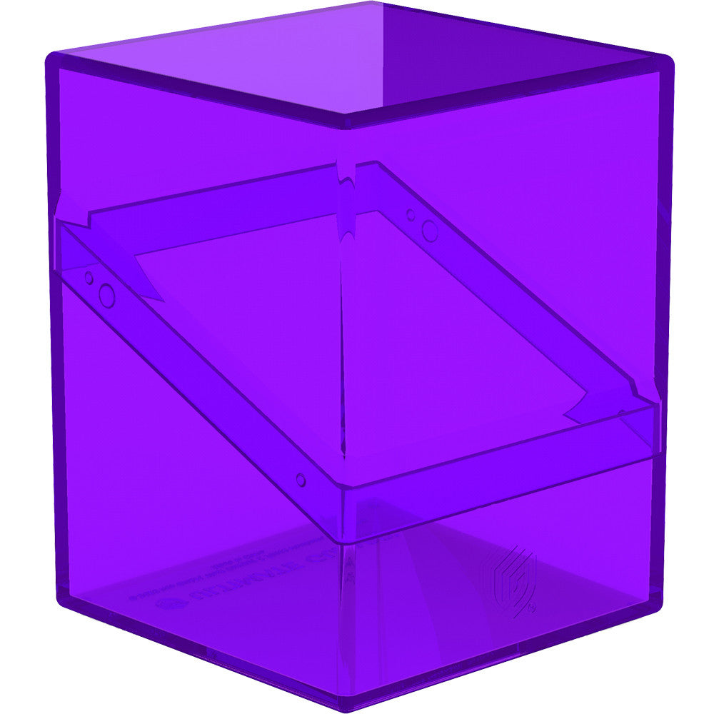 Ultimate Guard Deck Case - Boulder 100+ Clear - Amethyst (Purple)