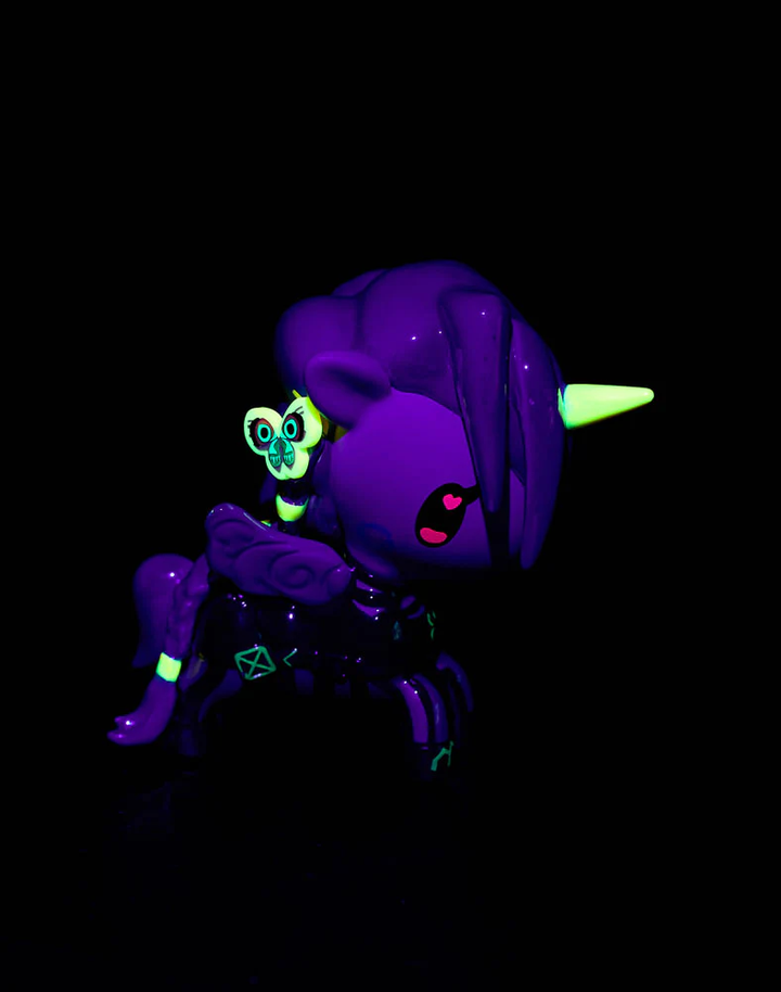 tokidoki x Arcane Unicorno Black Light  Chrome Blind Box