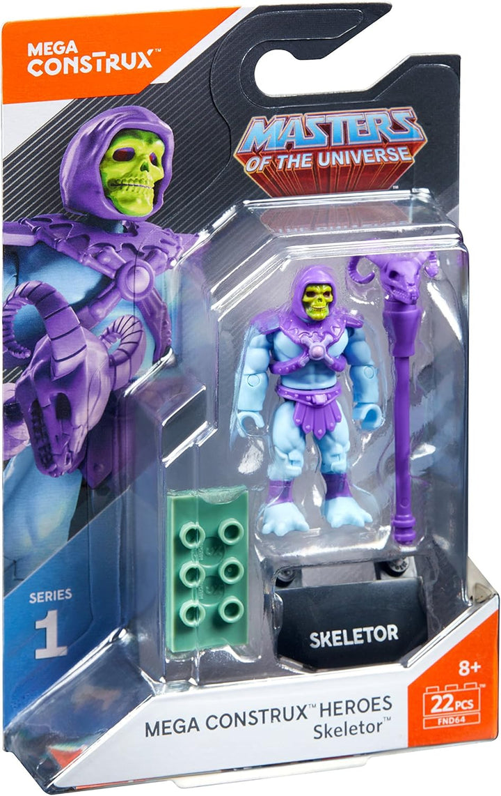 Masters of Universe Mega Construx Heroes Skeletor Minifigure
