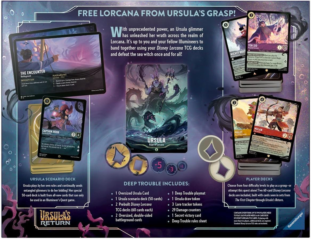 Disney Lorcana TCG: Ursula's Return - Illumineers Quest