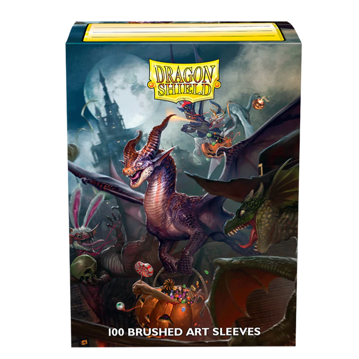Dragon Shield Card Sleeves - Art: Halloween 2021 (100 Ct) - Brushed