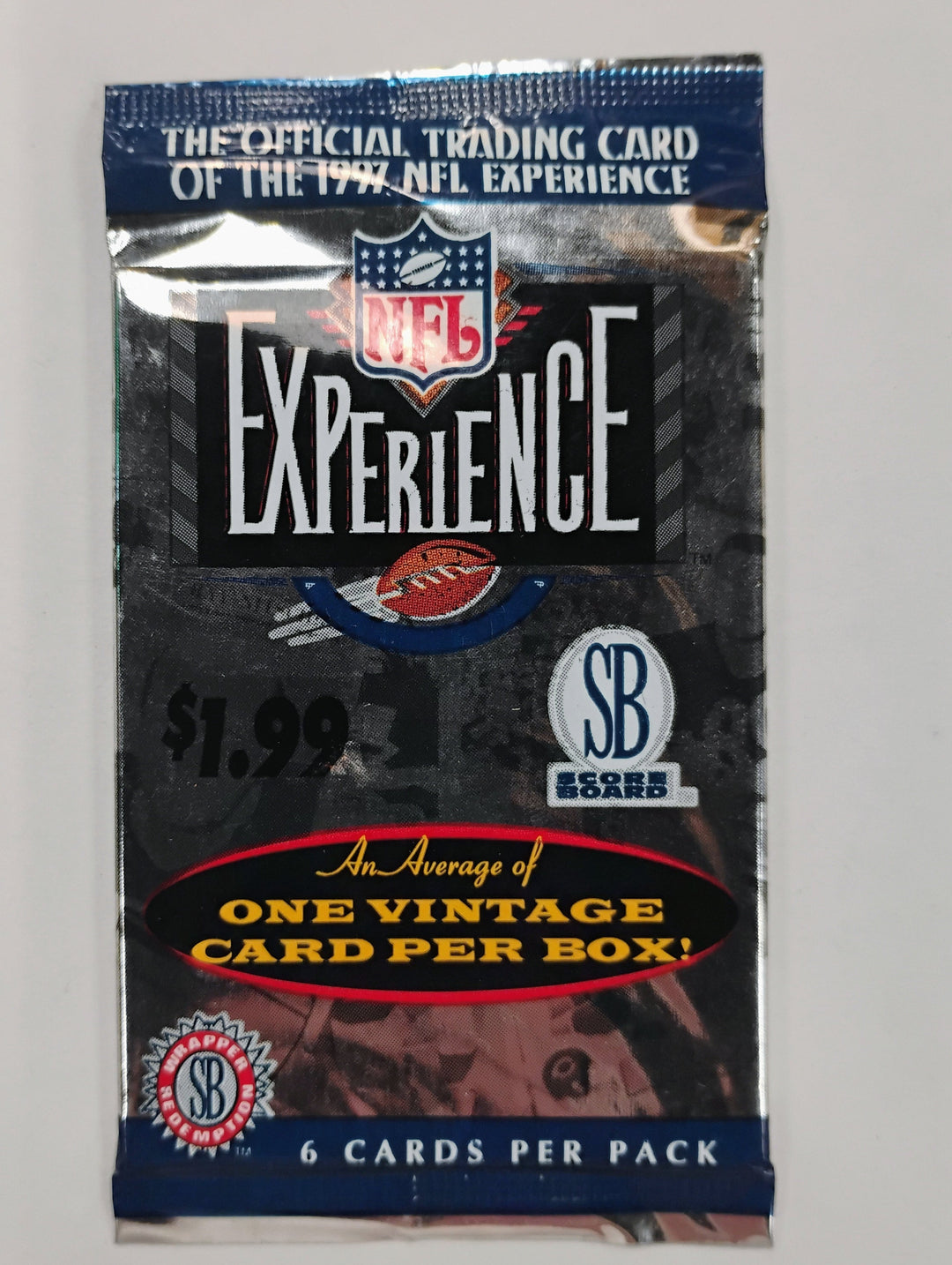 1997 Score Board NFL Experience Football Sealed Pack