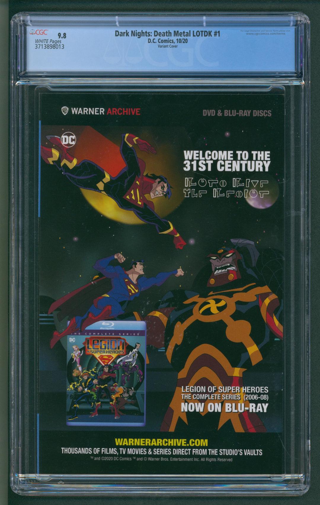 Dark Nights: Death Metal LOTDK #1 CGC 9.8