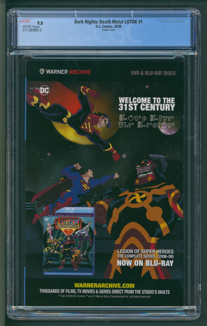 Dark Nights: Death Metal LOTDK #1 CGC 9.8