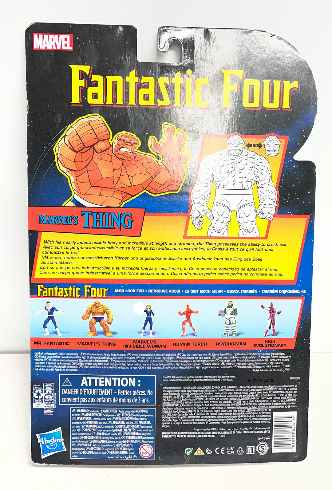 Marvel Legends Fantastic Four The Thing Action Figure