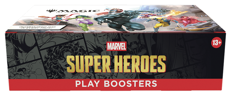 Magic The Gathering: - Marvel Super Heroes - Play Booster Box (30 Ct)