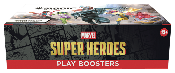 Magic The Gathering: - Marvel Super Heroes - Play Booster Box (30 Ct)