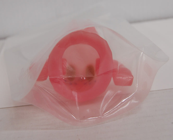 Ben The Ghost Cat - Mao Sofubi Vinyl Figure (Pink w/ Green & Blue Eyes)