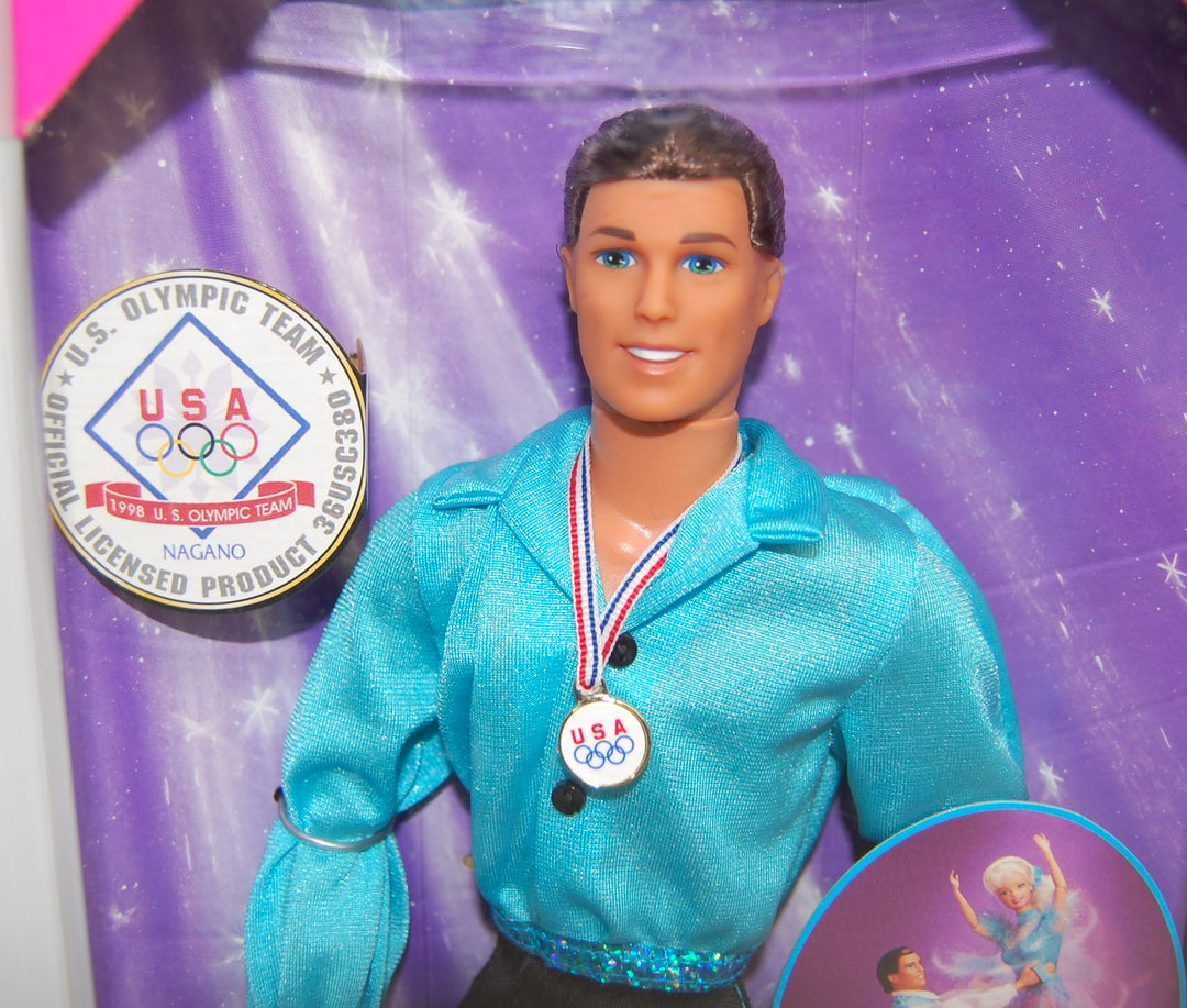 1997 Olympic USA Skater Ken Doll #18502 Barbie