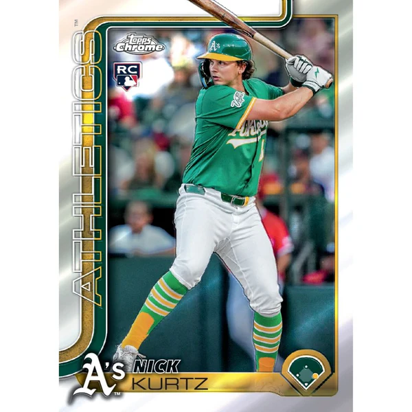 2025 Topps Chrome Baseball Update Series Value Blaster Box