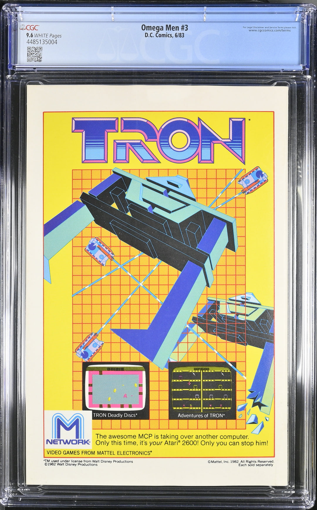 Omega Men #3 CGC 9.6