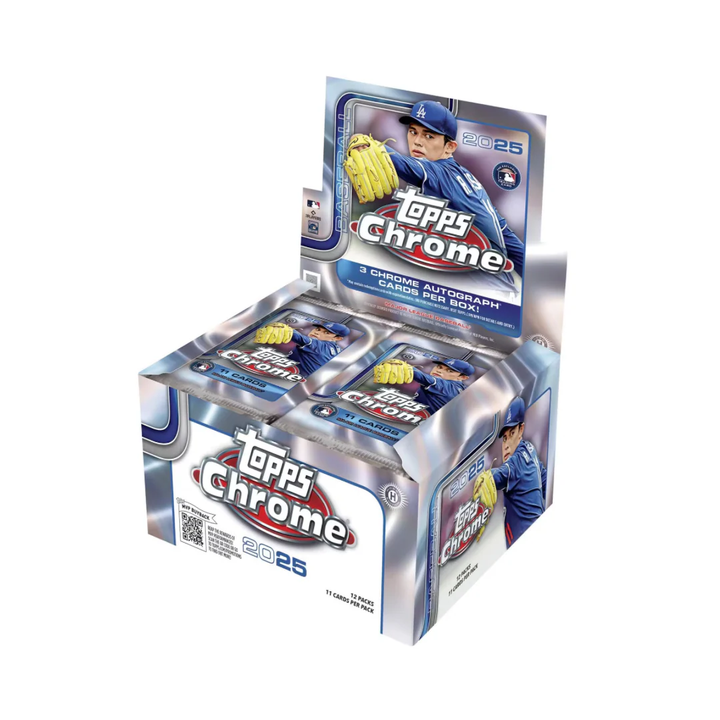 2025 Topps Chrome Baseball Jumbo Box