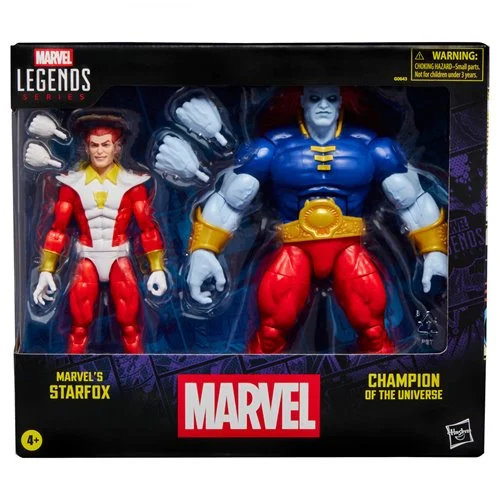 Marvel Legends Starfox and Champion of the Universe - 6 Inch Action Figures 2-Pack