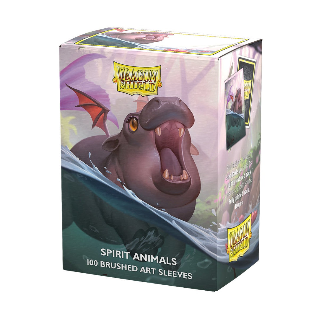Dragon Shield Card Sleeves - Art: Spirit Animals - The Snortle - Brushed