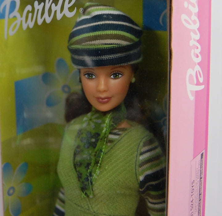 1999 Corduroy Cool Barbie Doll #24659 Green