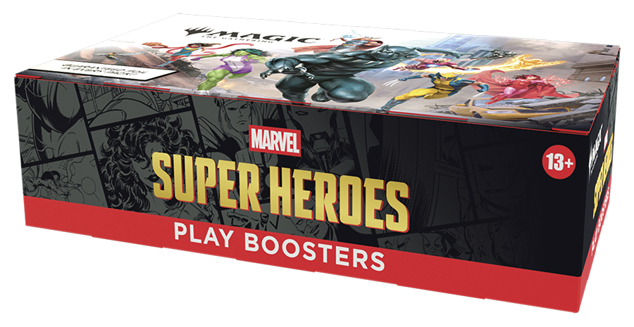 Magic The Gathering: - Marvel Super Heroes - Play Booster Box (30 Ct)
