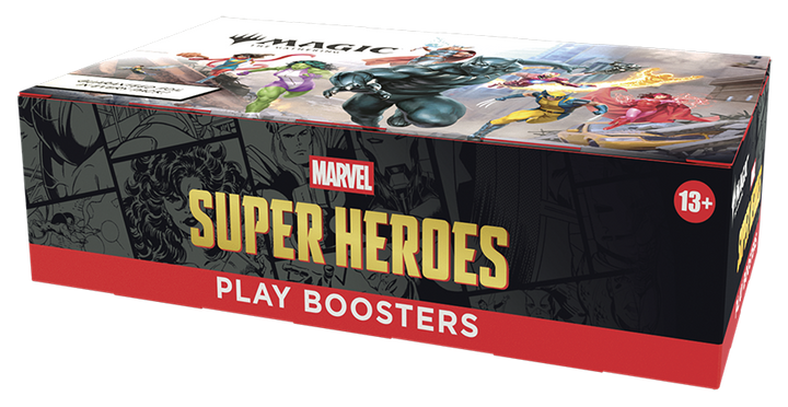 Magic The Gathering: - Marvel Super Heroes - Play Booster Box (30 Ct)