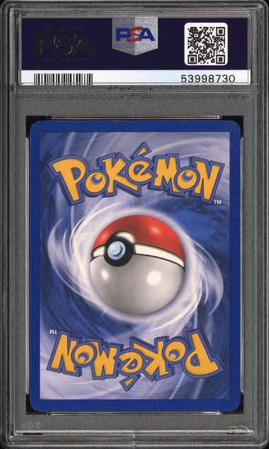 Pokemon 2000 Pokemon Rocket #4 Dark Charizard-Holo PSA 8