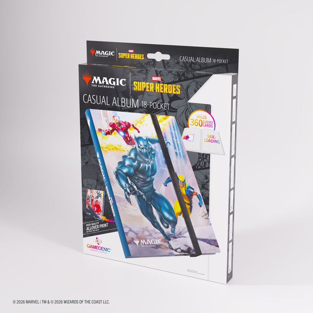 Magic: The Gathering: Marvel Super Heroes: Casual Album 18-Pocket - Marvel Super Heroes