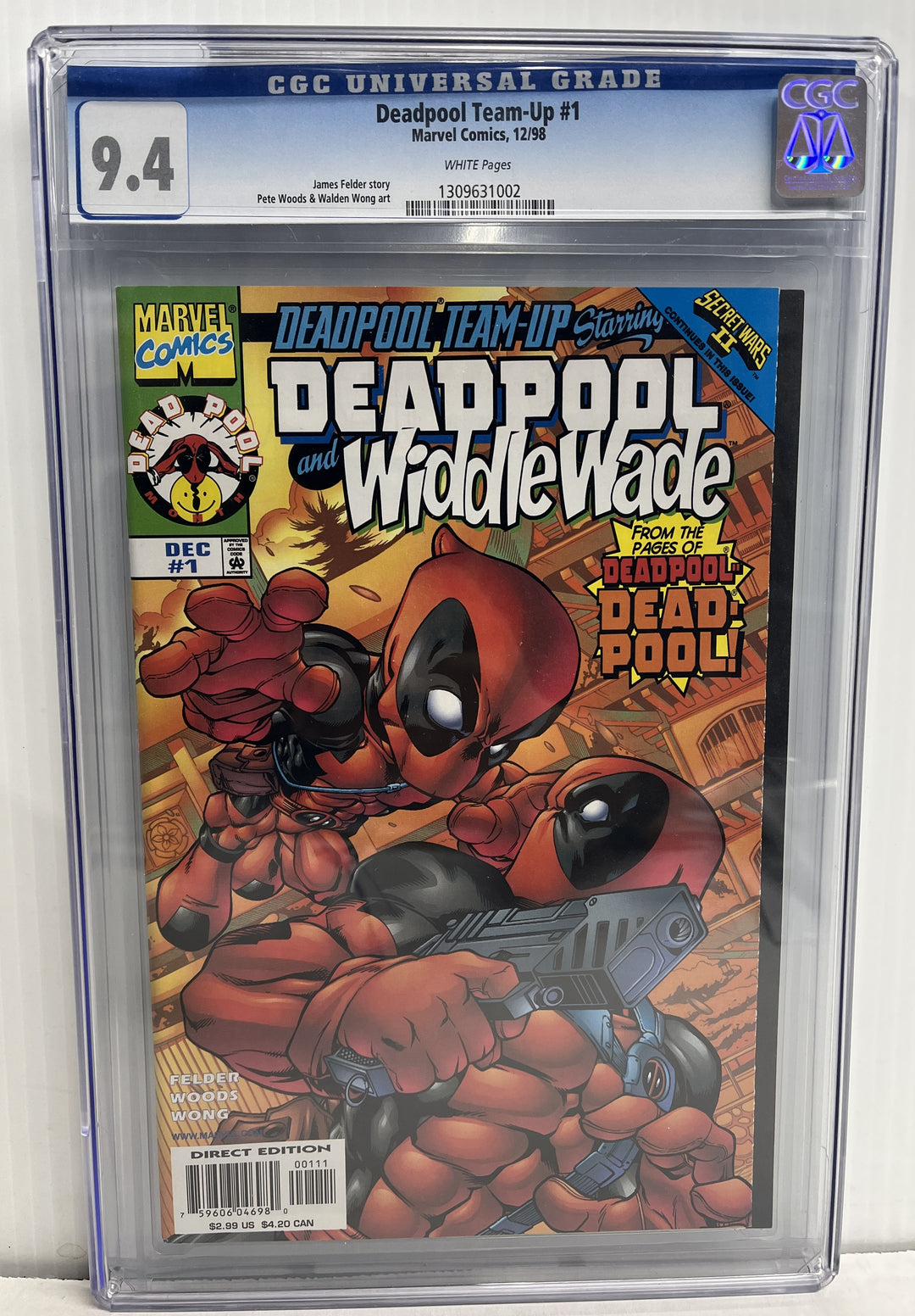 Deadpool Team-Up #1 CGC 9.4