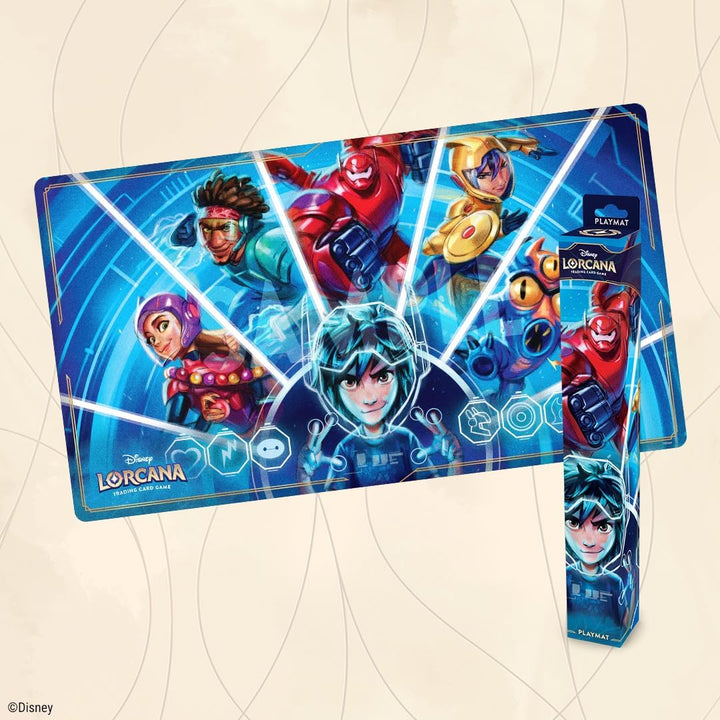 Disney Lorcana TCG: Archazia’s Island Playmat - Big Hero 6: We Could Be Immortals