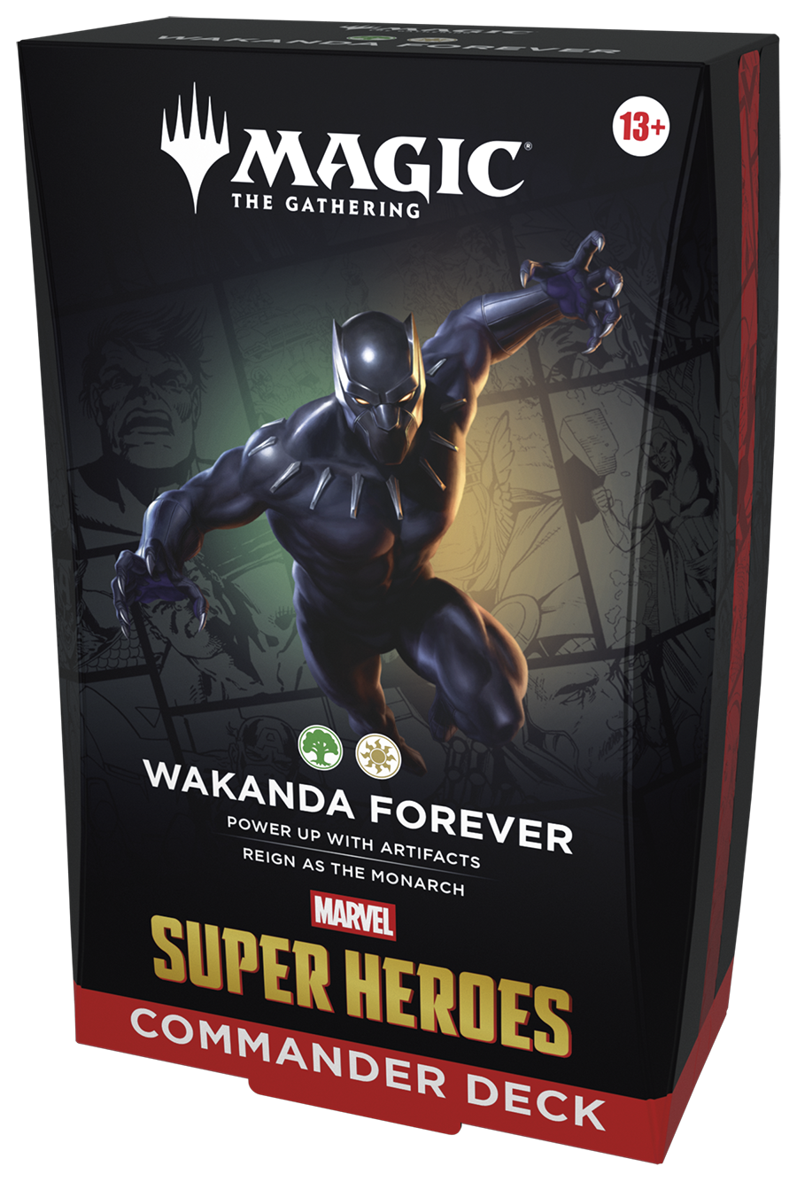 Magic: The Gathering - Marvel Super Heroes - Commander Deck - Wakanda Forever