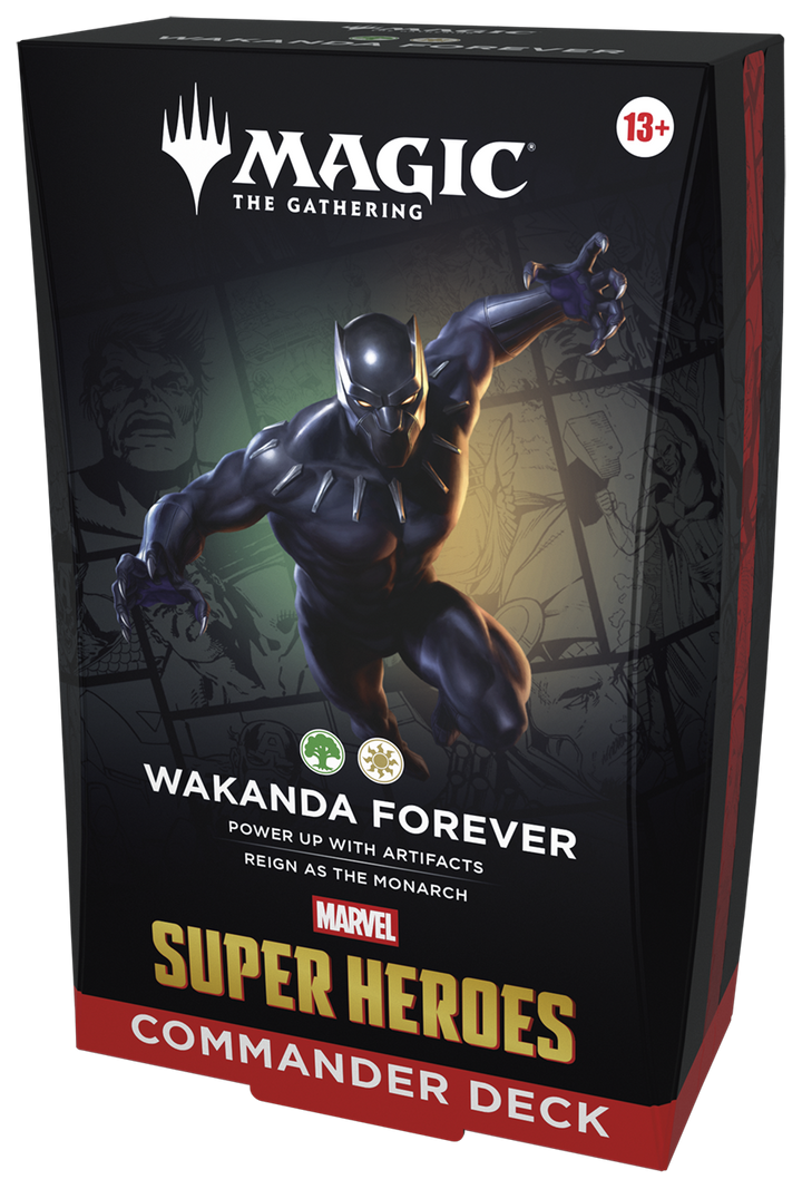 Magic: The Gathering - Marvel Super Heroes - Commander Deck - Wakanda Forever