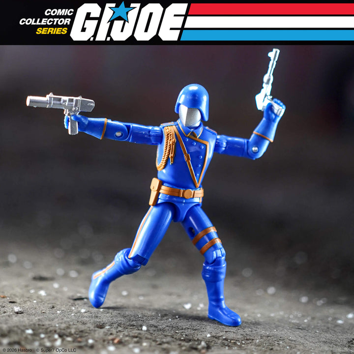 G.I. Joe Cobra Commander Skybound Comic Box Series #1 3 3/4-Inch ReAction+ Figure