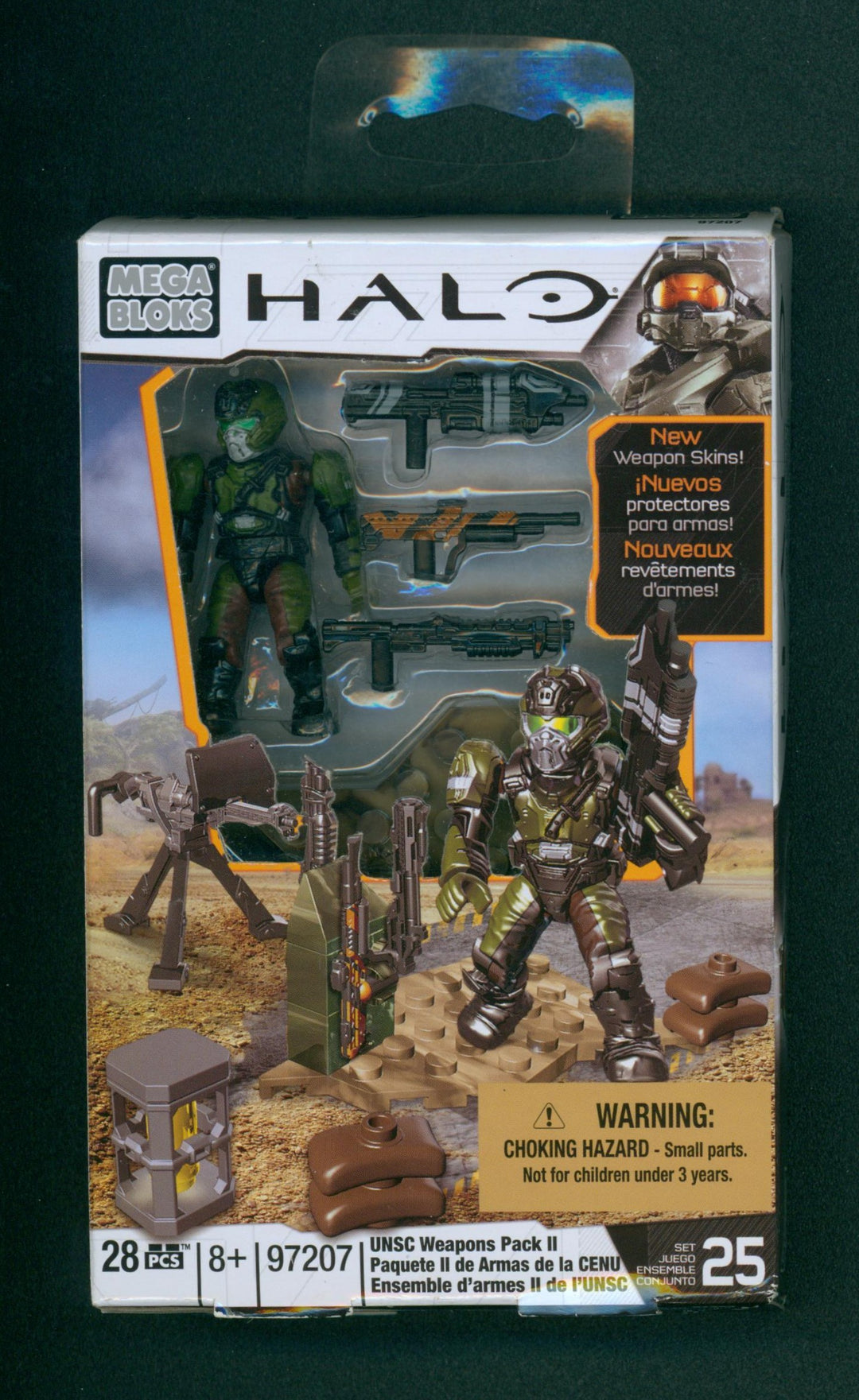 Halo UNSC Marine Action Figure & UNSC Weapons Pack II