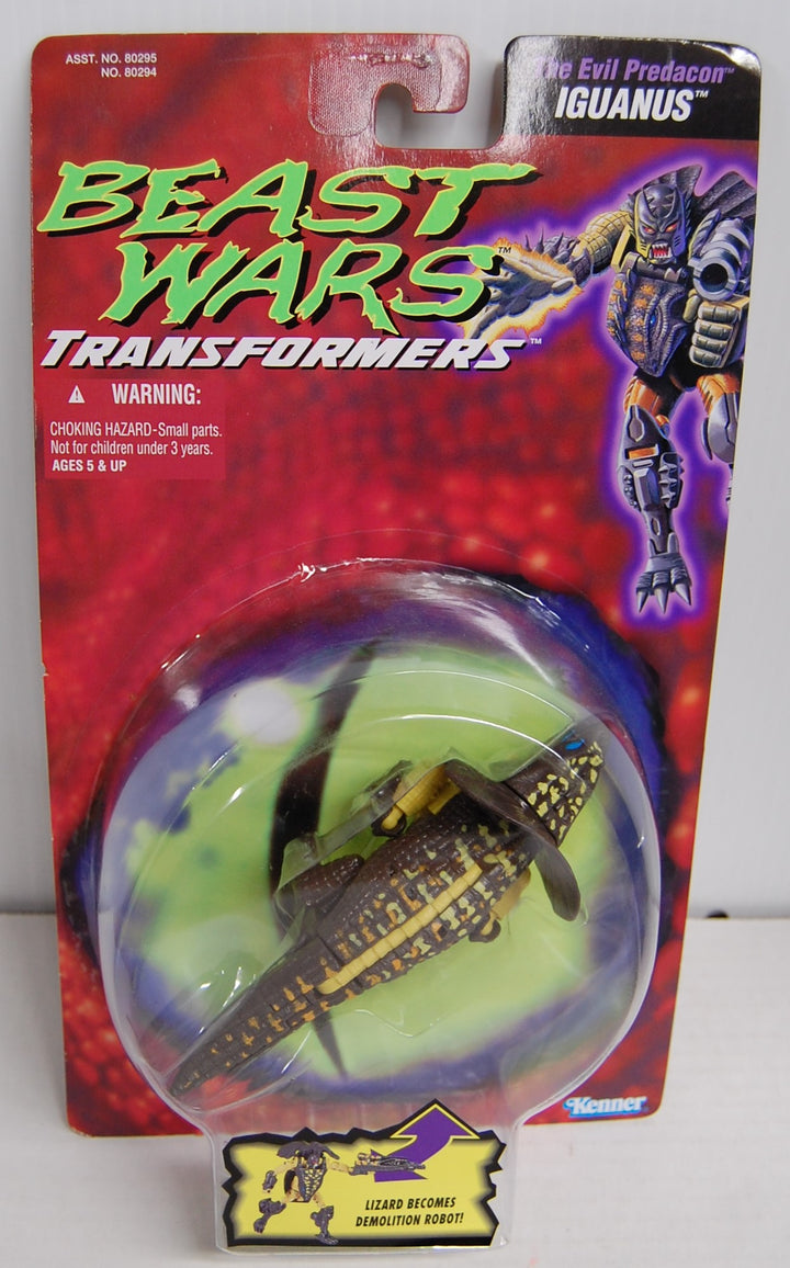 Transformers Beast Wars Iguanus Figure 1995 Kenner