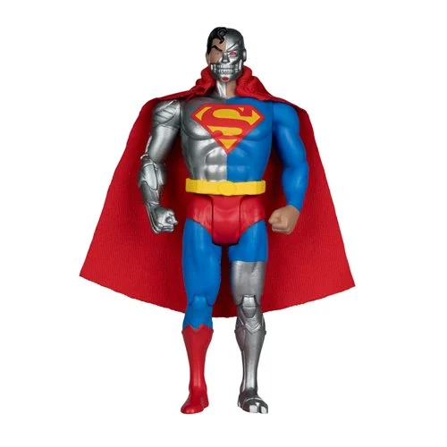 DC Super Powers Wave 13 4 1/2-Inch Scale Cyborg Superman Action Figure