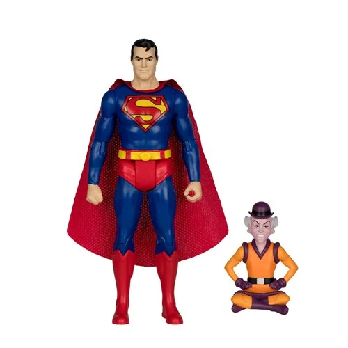 DC Retro Wave 16 Super Friends Superman and Mr. Mxyzptlk 6-Inch Scale Action Figure