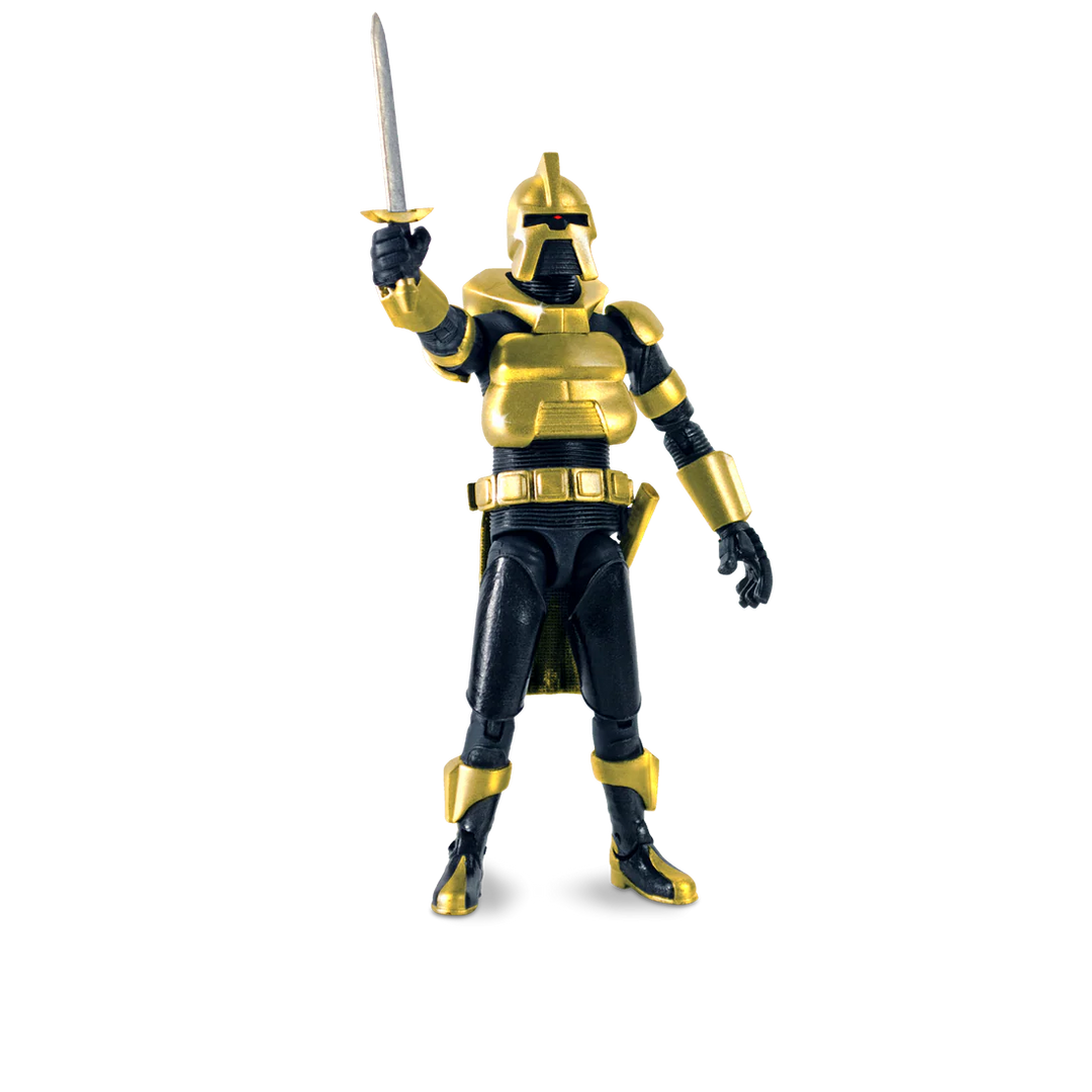 Battlestar Galactica 1978 Cylon Command Centurion (Gold) Wave 1 3 3/4-Inch Action Figure