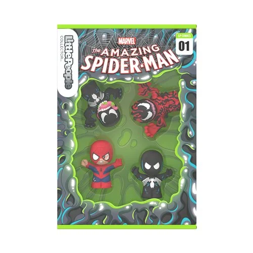 Marvel Spider-Man: Issue 1 Little People Collector Figure Set