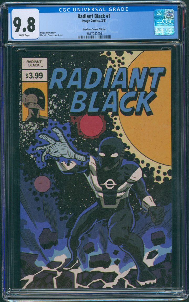 Radiant Black #1 CGC 9.8