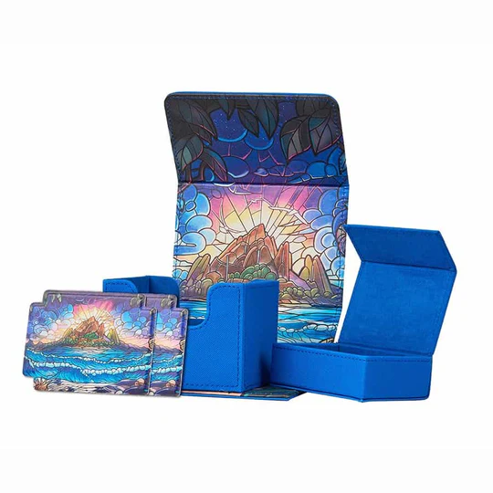 Arcane Fortress: Deck Vault: Radiant 100+ Deluxe - Stained Glass - Hidden Island