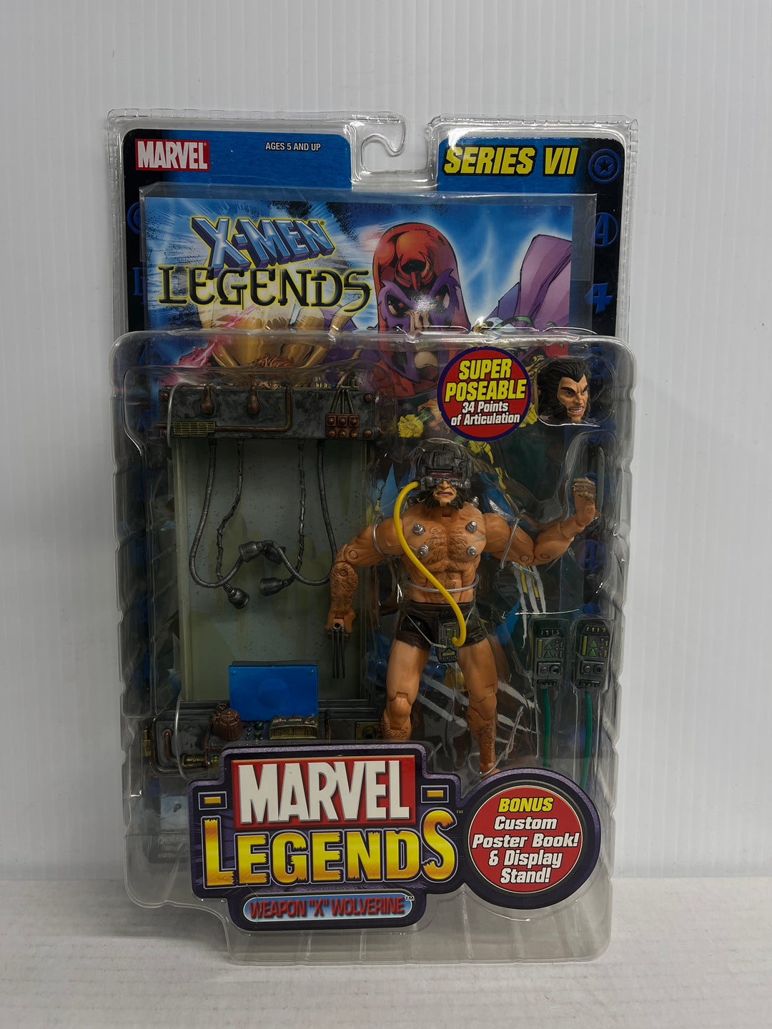 Marvel Legends Series VII Wolverine Weapon X Action Figure