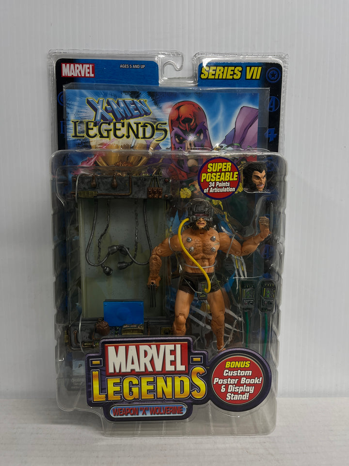 Marvel Legends Series VII Wolverine Weapon X Action Figure