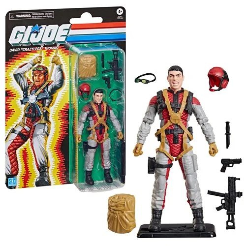 G.I. Joe Classified Series Retro Cardback David Crazylegs Thomas 6-Inch Action Figure