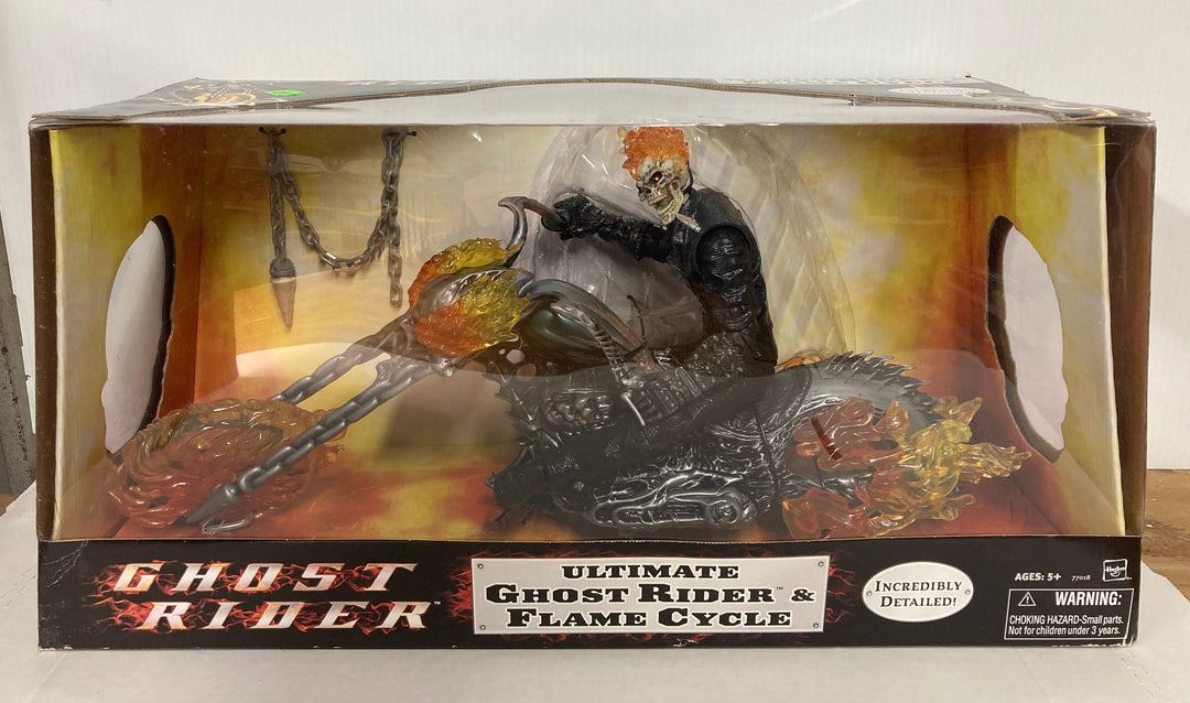 Ghost Rider Ultimate Ghost Rider & Flame Cycle 2007 - SEALED