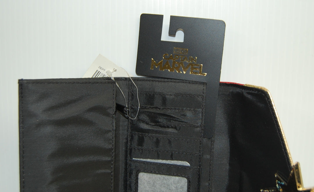 NWT Captain Marvel Flap Wallet