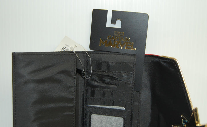 NWT Captain Marvel Flap Wallet