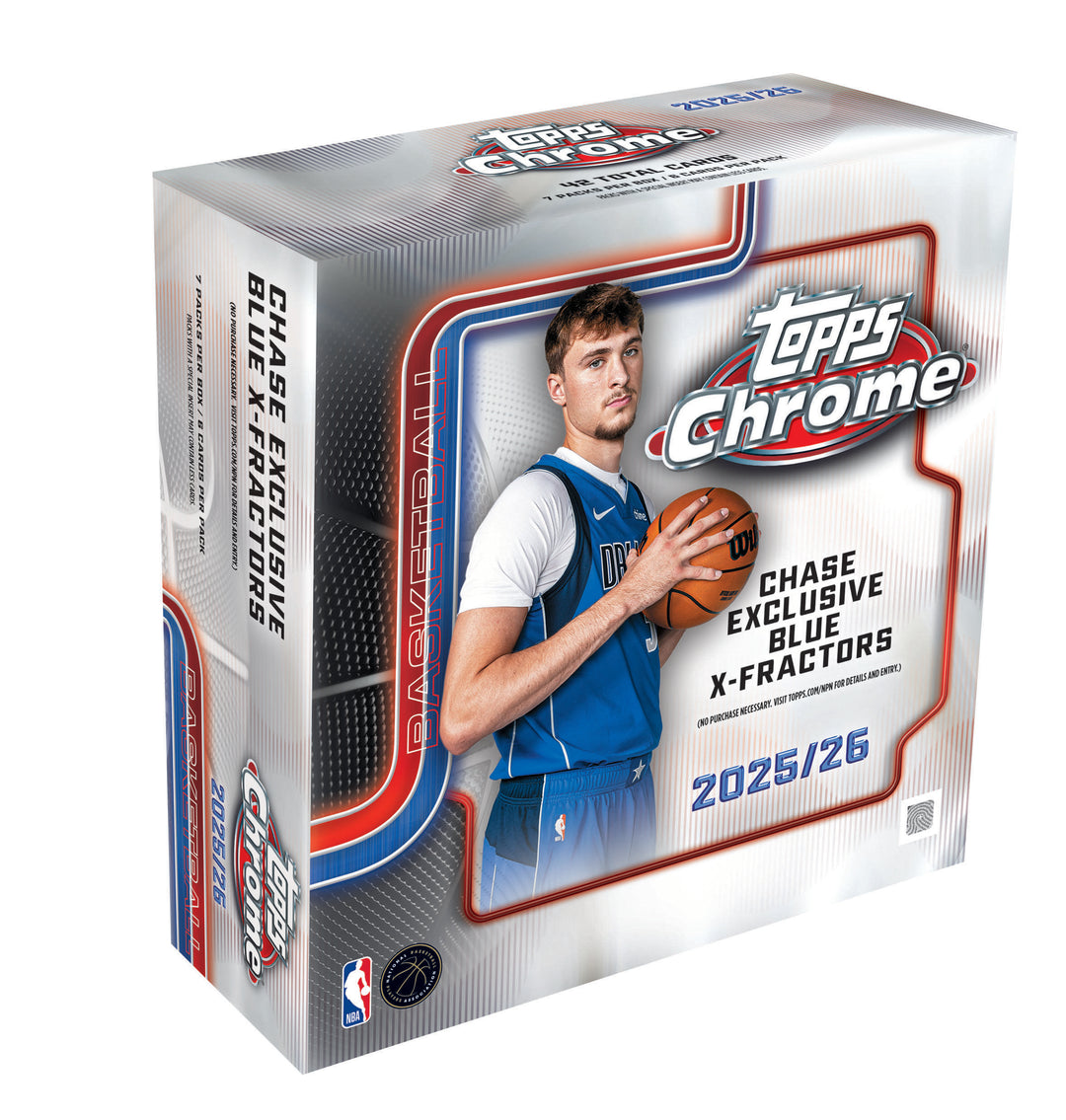 2025-26 Topps Chrome Basketball Mega Box