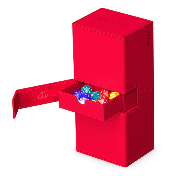 Ultimate Guard Deck Case - Twin Flip 'n' Tray 266+ - Monocolor Red