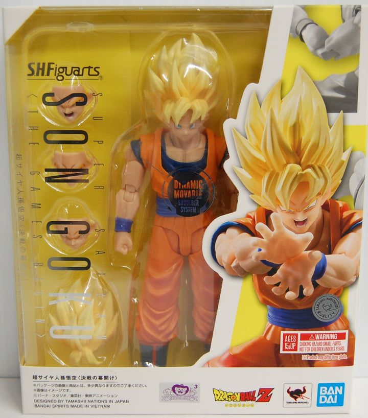 S.H.Figuarts Dragon Ball Z Super Saiyan Son Goku (The Games Begin)